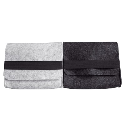 Mini Elastic Strap Felt Gadget Pouch 07