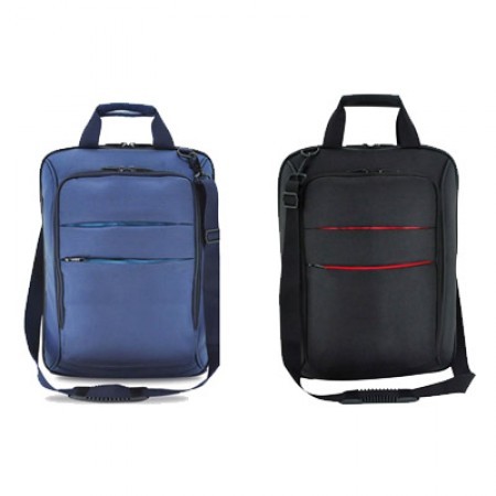 Duo Tone Lined Convertible Laptop Bag 05