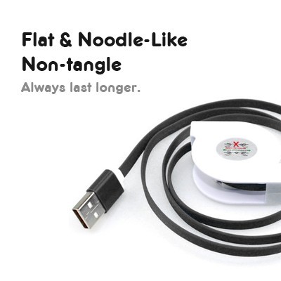 3-in-1 UNI Retractable USB Charging Cable 04