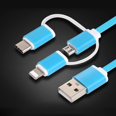 3-in-1 UNI Retractable USB Charging Cable 05