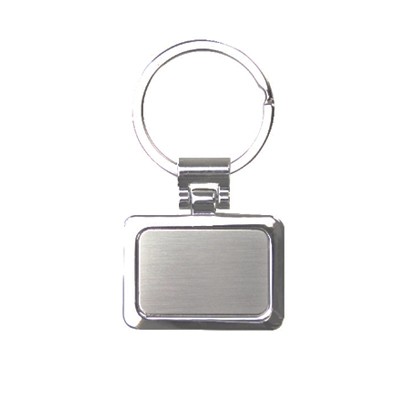 Elegant Rectangle Metal Key Chain 03