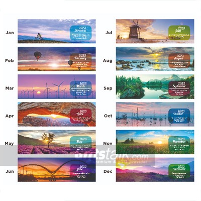 FIRST LIGHT Desk Calendar 2023 04
