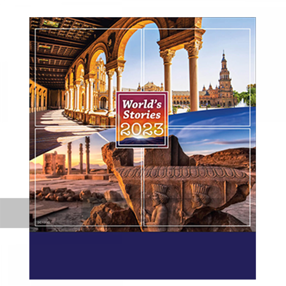 World's Stories Desk Calendar 2023 03