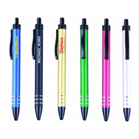 Woati - Push Action Ball Metal Pen 01