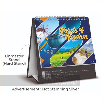 WORDS OF WISDOM Desk Calendar 2023 01