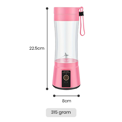JUICEAWAY Rechargeable USB Electric Fruit Blender - 380ml 09