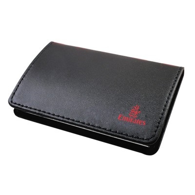 Classic Black PU Name Card Holder 05
