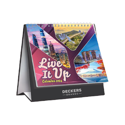 Live it Up Desk Calendar 2024 01