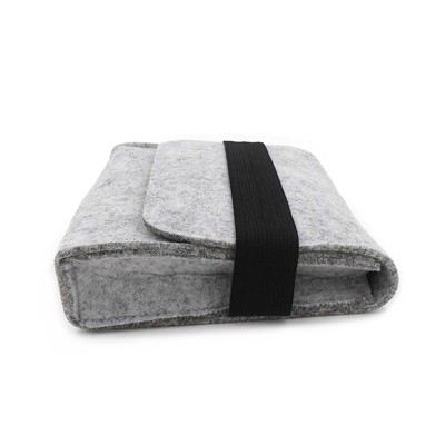 Mini Elastic Strap Felt Gadget Pouch 04