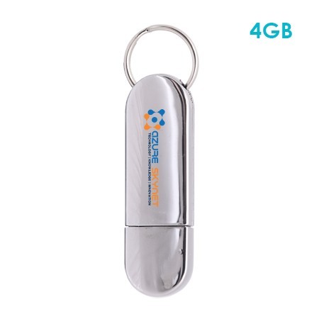 Metallic Paint Plastic USB Flash Drive - 4GB 09