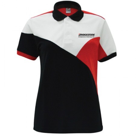 Three Tone Polo Shirt L700 03