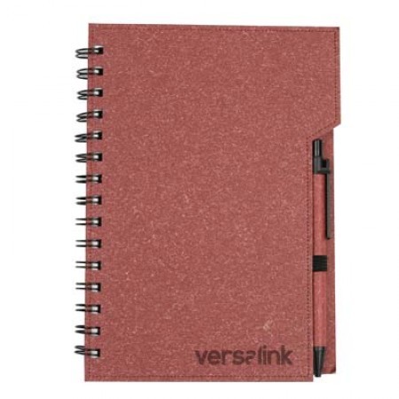 Eco Wire-O Hard Cover Notebook with Pen 05