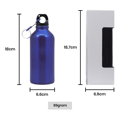 Aluminium Sports Bottle - 400ml 11