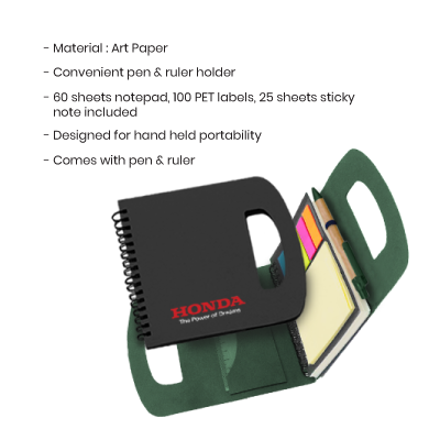 ARTOV Eco-Memo Notepad with Pen 09