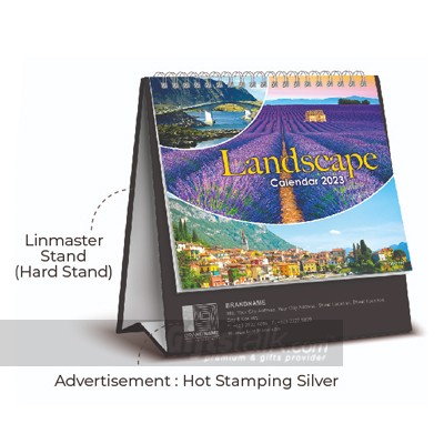 LANDSCAPE Desk Calendar 2023 01