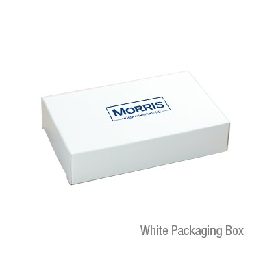 Executive PU White Magnetic USB Flash Drive - 4GB 08