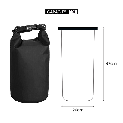 BEACH - Waterproof Polyester Dry Bag - 10L 08