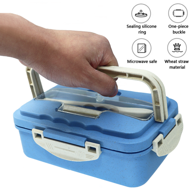 Bento Eco-Wheat Lunch Box - 1L 07
