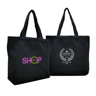 Black Promo Canvas Bag - 10oz (310x340x100) 01