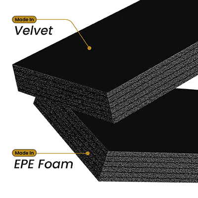 Black Velvet EPE Foam for Slide Gift Box 09