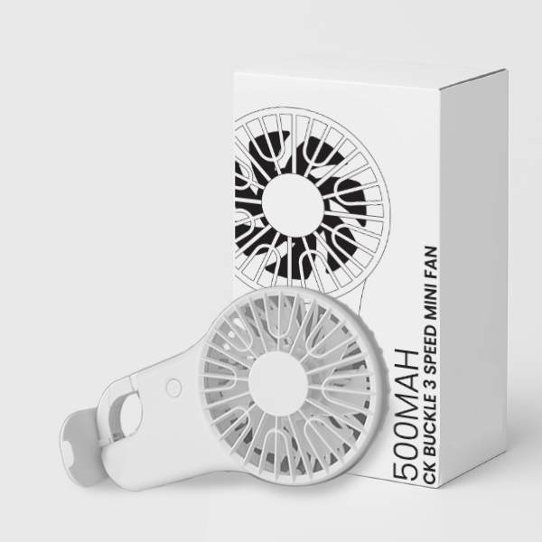 BUCKLE 3 Speed mini fan with Stand– 500mAh 10