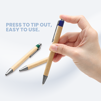 BUMBLE Eco Paper Press Action Ball Pen 06