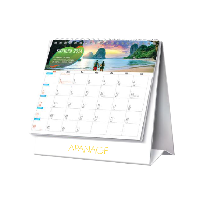 First Light Desk Calendar 2024 03