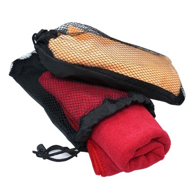 Microfiber Sports Towel with Drawstring Pouch - 80g 03