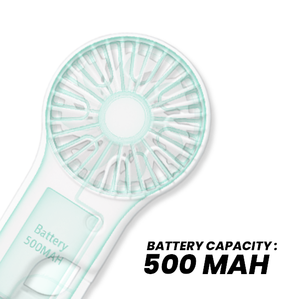 CK Buckle 3 Speed mini fan – 500mAh 06