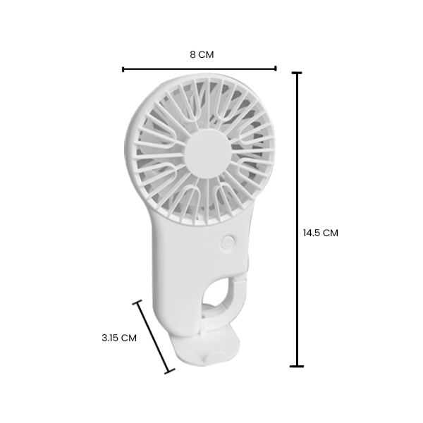 CK Buckle 3 Speed mini fan – 500mAh 09