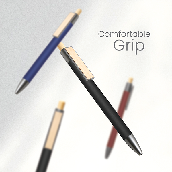 CLIPP Press Action Aluminum Ball Pen 06