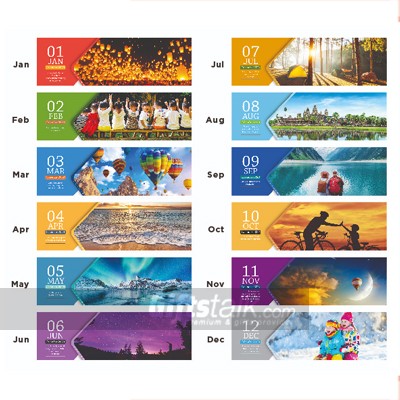 WONDERFUL MOMENTS Desk Calendar 2023 04