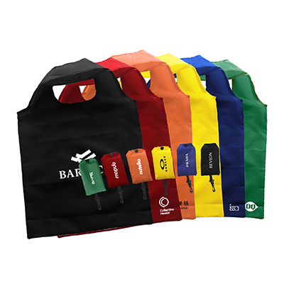 EASY Foldable Nylon Shopping Bag with Hook 01