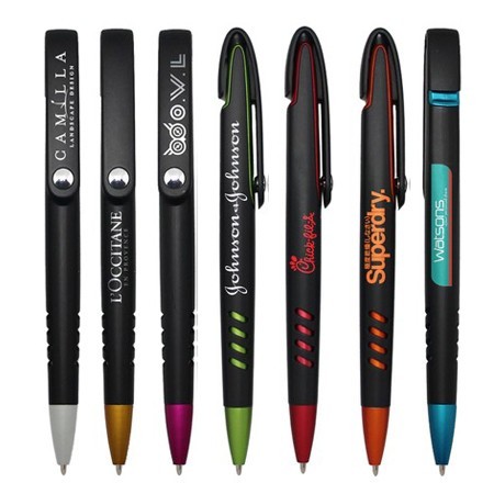 VIP - Push Action Ball Plastic Pen 01