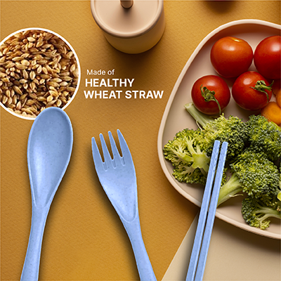 ECO Wheat 3-in-1 Cutlery Set 06