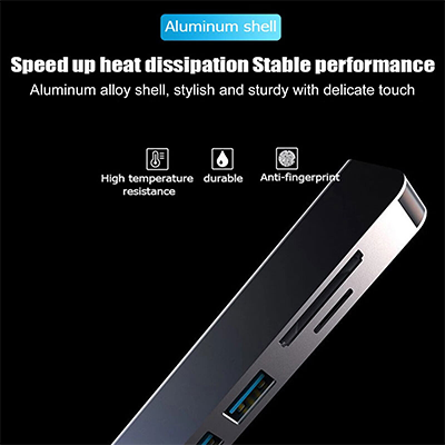Fusion 5 in 1 USB 3.0 Hub with Type-C 05