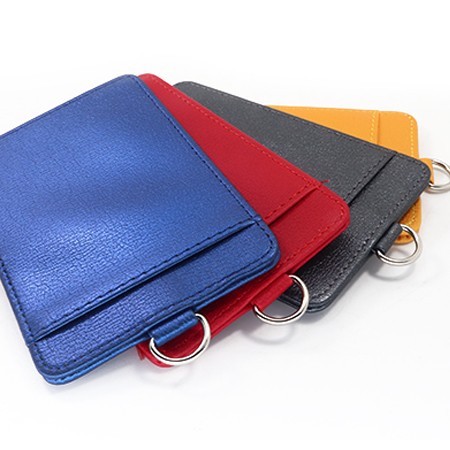 GEM Faux Leather Slim ID Tag Holder 06