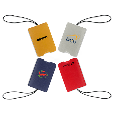 HER PU Leather Luggage Tag Holder 01