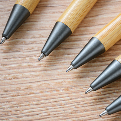 LANEY Bamboo Press Action Ball Pen with Stylus 04