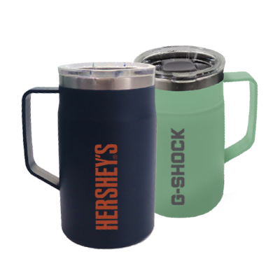LOCK Stainless Steel Mug with Cover - 650ml 01