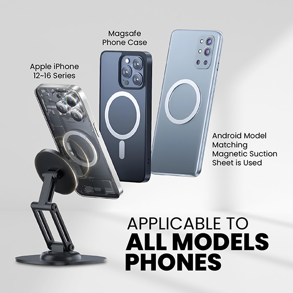 MAGTIX 360° Adjustable Magnetic Phone Stand 07