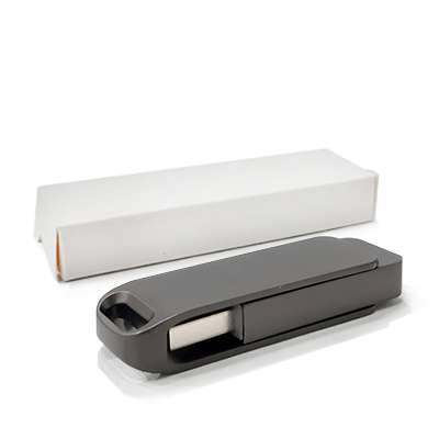 Metal Swing Black USB Flash Drive - 8GB 05