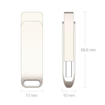 Metal Swing Silver USB flash drive - 32GB 05