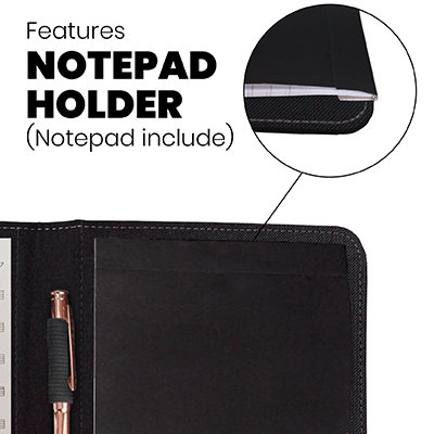 NOKA Premium A5 Padfolio with Notepad 06
