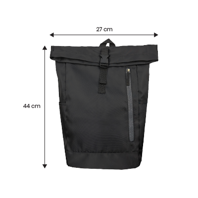 POLLEY Soft Polyester Buckle Backpack 08