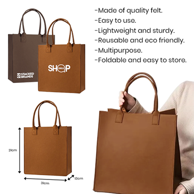 PR Felt Carry Color Bag - M Size 09