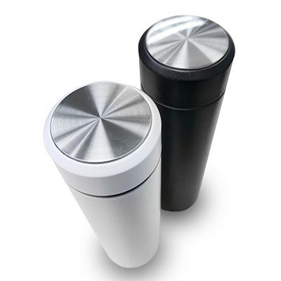 Premium Matt Stainless Steel Vacuum Thermos Flask - 480ml 06