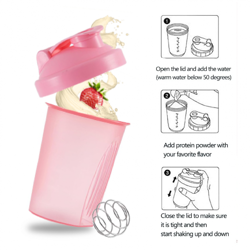 Protein Shaker Bottle - 400ml 09