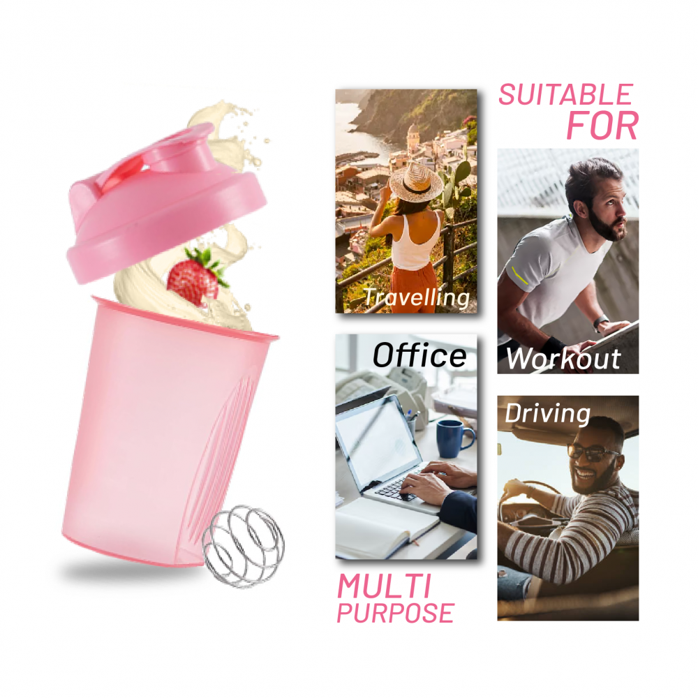 Protein Shaker Bottle - 400ml 10
