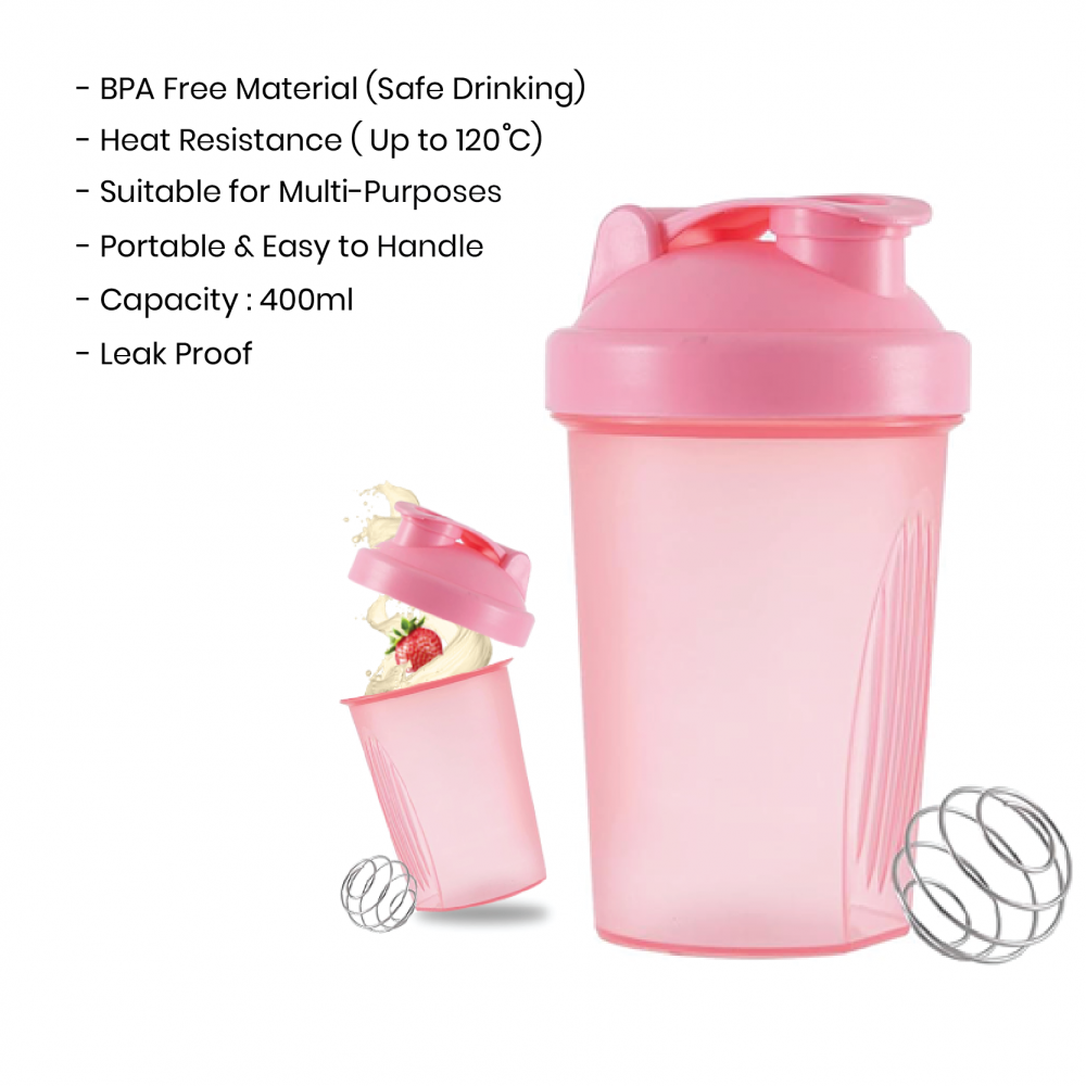 Protein Shaker Bottle - 400ml 12